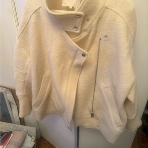 ba&sh Cream Jacket